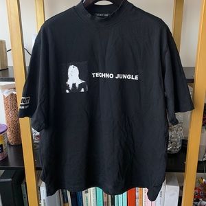 Helmut Lang Black Logo T-shirt